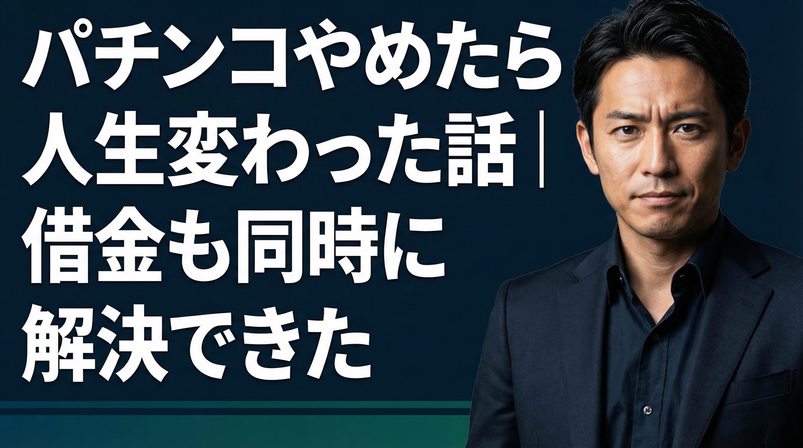 パチンコやめたら人生変わった話｜借金も同時に解決できた