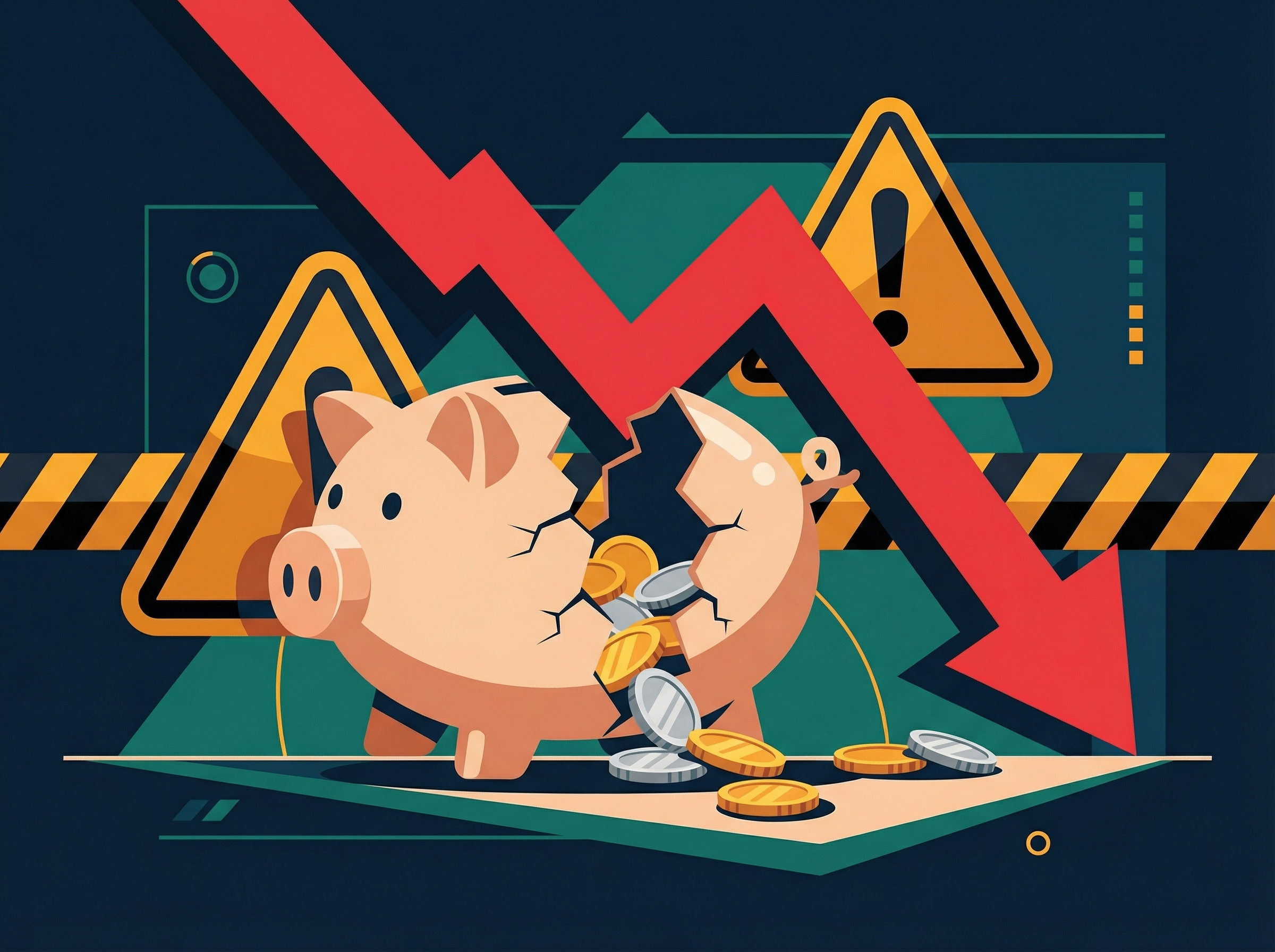 オンカジ（オンラインカジノ）の借金が膨らむ理由と違法性のリスクのイメージ画像