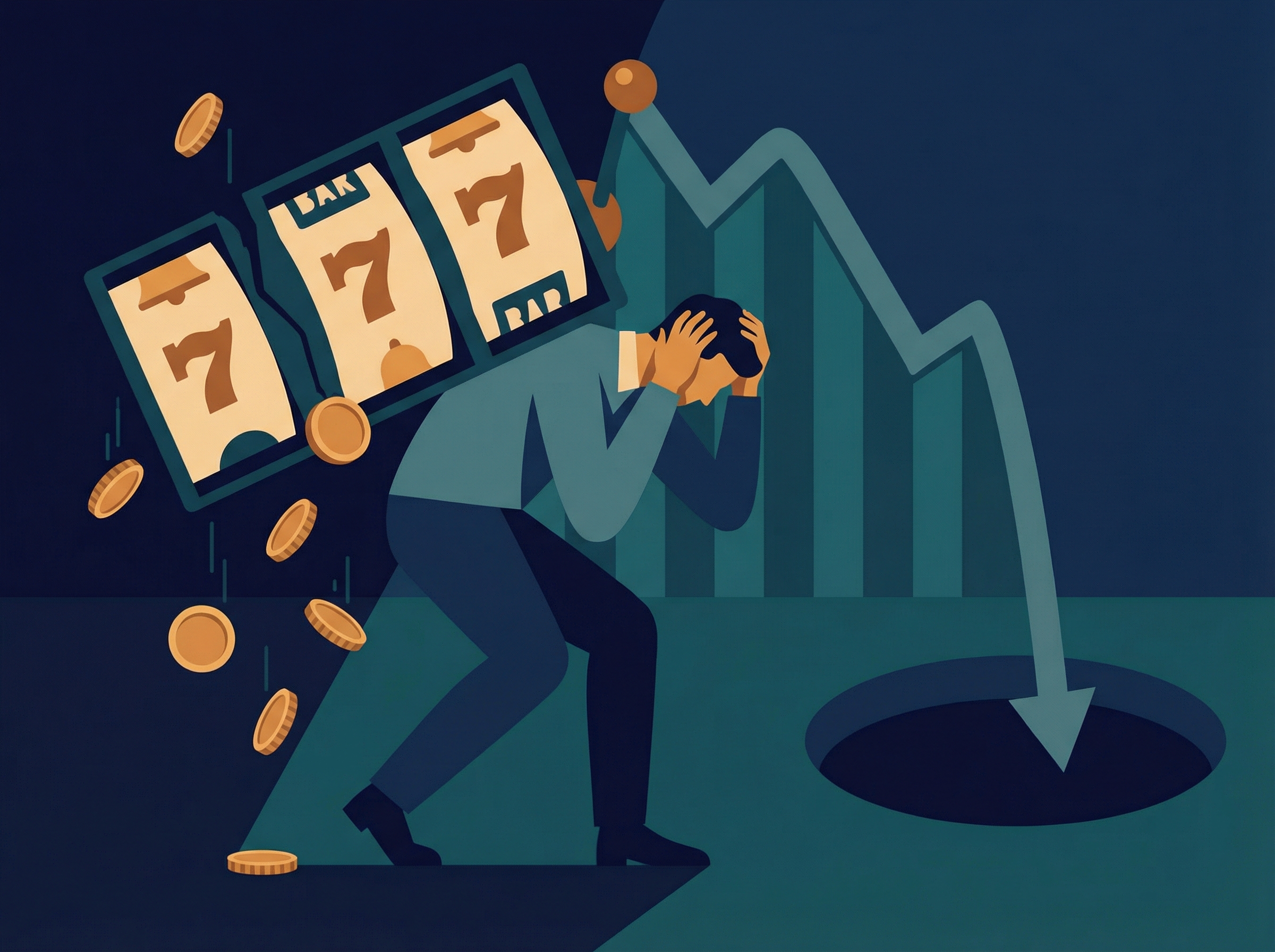 旦那のギャンブル依存症にどう向き合うか|家族としてできることのイメージ画像