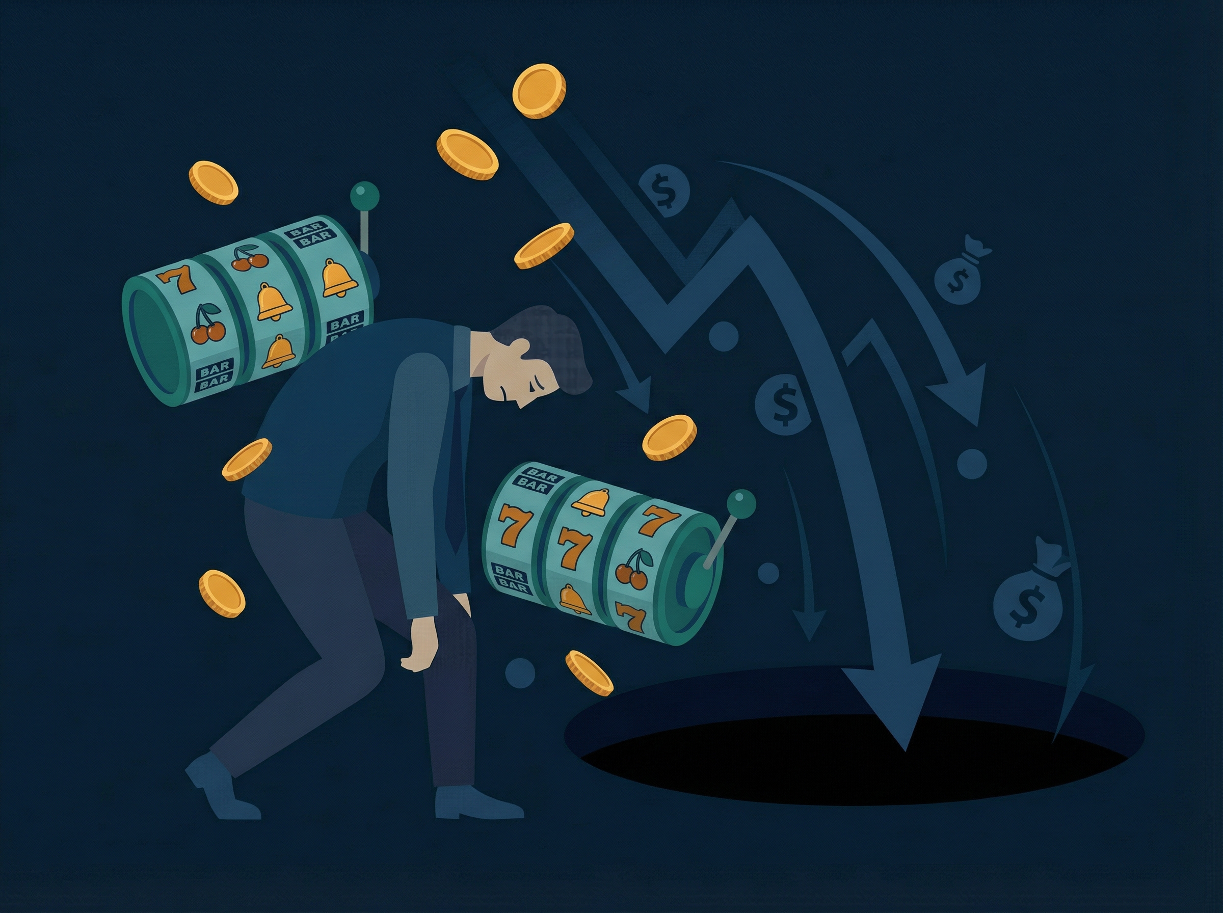 離婚しない場合｜パチンコ旦那の借金と依存症への対処法のイメージ画像